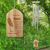 Personalized Memorial Outdoor Wind Chime Pendant