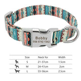Personalized Engraved Dog Collars Dogs Cat ID Collars