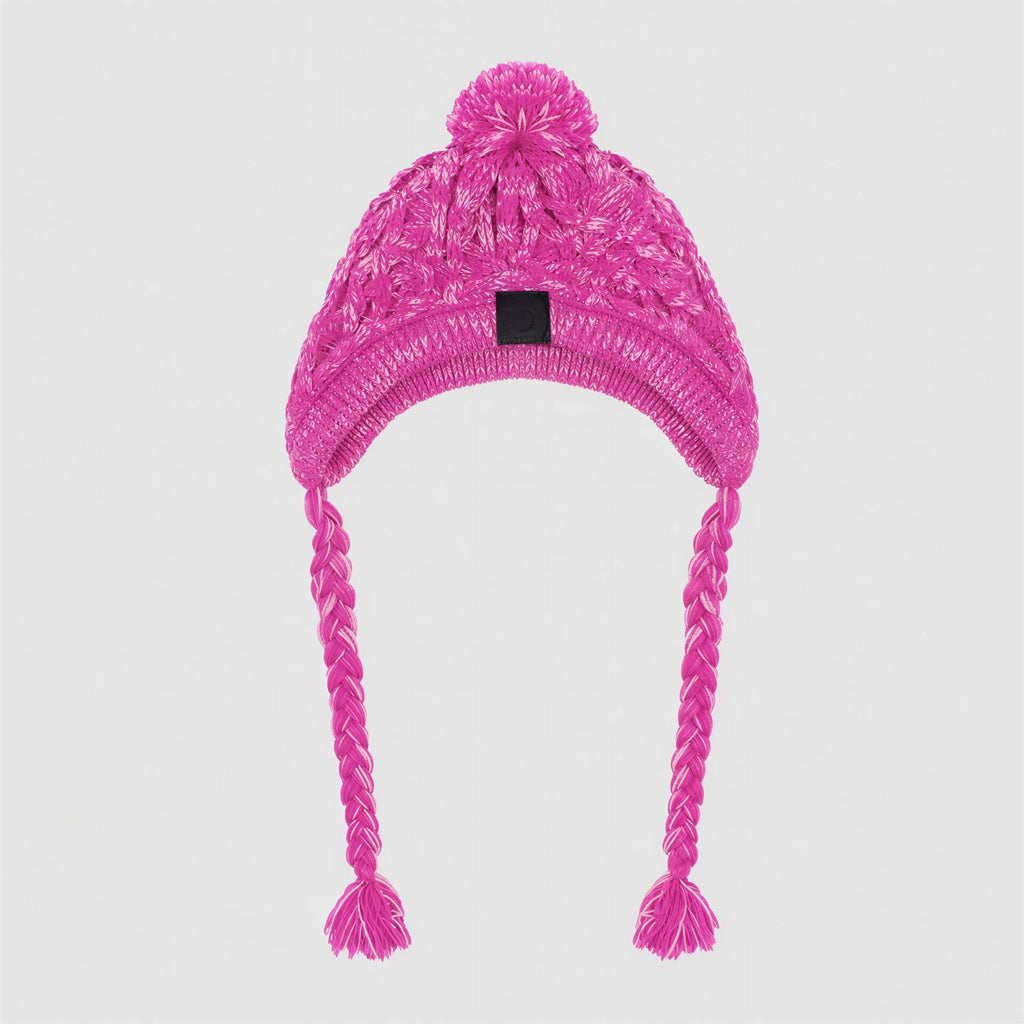 Knitted Dog Hat with Pom-Pom