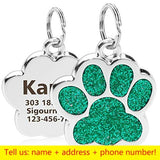 Engraved Dog Customized ID Tag