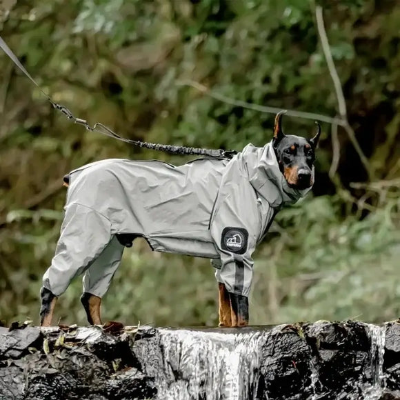 Reflective Waterproof Outdoor Raincoat