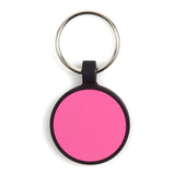 Silent Personalized Double Sided Silicone Dog ID Tag