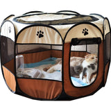 Portable Indoor Outdoor Playpen Small Large Dogs